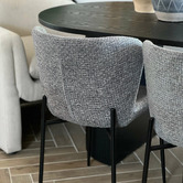 Exquisite Living 4 Seater Searcy Dining Table &amp; Chair Set