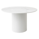 Exquisite Living 4 Seater Beige Gaia Dining Table &amp; Chair Set