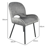 Exquisite Living 4 Seater Dale Dining Table &amp; Chair Set