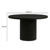 Exquisite Living 4 Seater Gaia Dining Table &amp; Chair Set