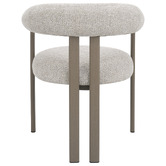 Exquisite Living Taupe Gia Upholstered Dining Chairs