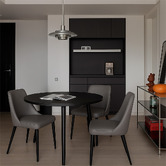 Exquisite Living Ezra Faux Leather Dining Chairs