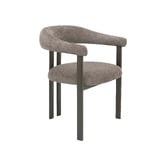 Exquisite Living Brown Gia Upholstered Dining Chairs
