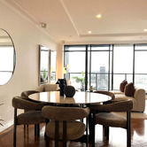 Exquisite Living Brown Gia Upholstered Dining Chairs