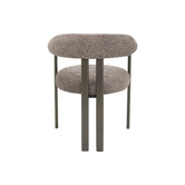 Exquisite Living Brown Gia Upholstered Dining Chairs