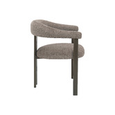 Exquisite Living Brown Gia Upholstered Dining Chairs