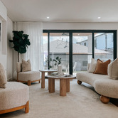 Exquisite Living Elliot Travertine-Look Dining Table