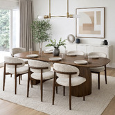 Exquisite Living Denver Upholstered Dining Chairs