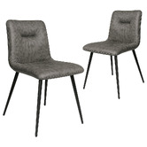 Exquisite Living Brandon Upholstered Dining Chairs