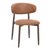 Exquisite Living 6 Seater Denver Vinyl Leather Dining Table &amp; Chair Set