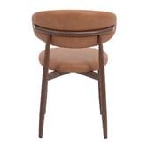 Exquisite Living 6 Seater Denver Vinyl Leather Dining Table &amp; Chair Set