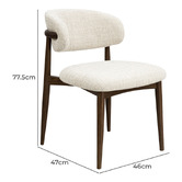 Exquisite Living 6 Seater Denver Dining Table &amp; Chair Set