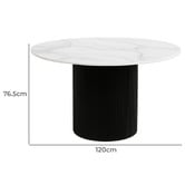 Exquisite Living 4 Seater Ollie Dining Table &amp; Chair Set