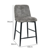 Exquisite Living 64cm Kaye Bar Stools