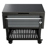Keter Patio Outdoor Cooler &amp; Beverage Cart