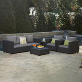 Keter 5 Seater Salta Outdoor Lounge Set