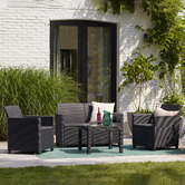Keter 4 Seater Claire Outdoor Lounge Set