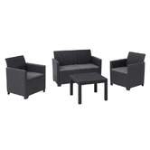 Keter 4 Seater Claire Outdoor Lounge Set