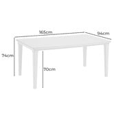 Keter Futura Outdoor Dining Table