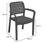 Keter Chloe Outdoor Dining Chairs