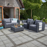 Keter 4 Seater Salta Outdoor Lounge Set