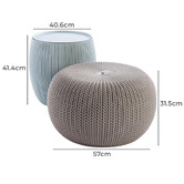 Keter 2 Seater Urban Balcony Lounge Set