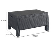 Keter Corfu Outdoor Coffee Table