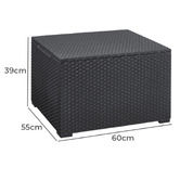 Keter Emma Outdoor Storage Coffee Table
