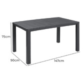 Keter Julie Outdoor Dining Table