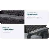 Keter 2 Seater Corfu Outdoor Sofa