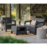 Keter 2 Seater Corfu Outdoor Sofa