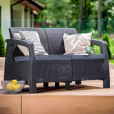 Keter 2 Seater Corfu Outdoor Sofa