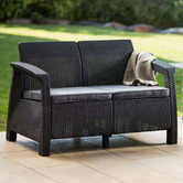 Keter 2 Seater Corfu Outdoor Sofa