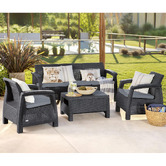 Keter 3 Seater Corfu Outdoor Sofa