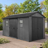 Keter Newton Plus Double Door Garden Shed