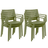 Keter Metaline Outdoor Dining Chairs