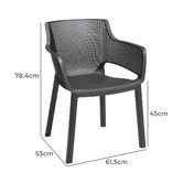 Keter 8 Seater Signature Porto Outdoor Dining Set
