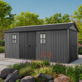 Keter Newton Plus Double Door Garden Shed
