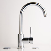 Quoss Gooseneck Kitchen Sink Mixer - Reno Transformer