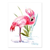 Americanflat Flamingo 1 Printed Wall Art