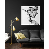 A La Mode Studio In Profile Printed Wall Art