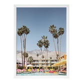 Alcove Studio Poolside At The Saguaro Framed Printed Wall Art