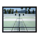 Alcove Studio Down To The Tennis Court Framed Printed Wall Art