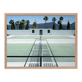Alcove Studio Down To The Tennis Court Framed Printed Wall Art