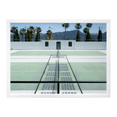 Alcove Studio Down To The Tennis Court Framed Printed Wall Art