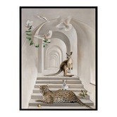 Alcove Studio Menagerie Canvas Wall Art