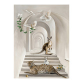 Alcove Studio Menagerie Canvas Wall Art