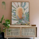 Alcove Studio Golden Banksia Canvas Wall Art