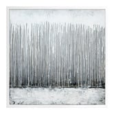 Alcove Studio Silver Fog Canvas Wall Art