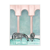 Alcove Studio Office Gossip Canvas Wall Art